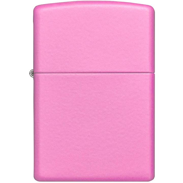 فندک زیپو مدل Regular Pink Matte کد 238